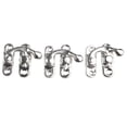 thumbnail image 5 of 30pcs Antique Bronze Iron Padlock Hasp Hook Lock For Mini Jewelry Wooden Box, 5 of 5