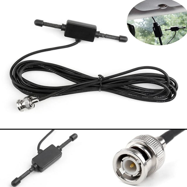 Scanner Antenna for Uniden for Radioshack Mobile Glass Mount Bnc
