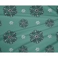 thumbnail image 4 of oneOone Polyester Lycra Fabric Floral Block Printed Fabric 1 Yard 56 Inch Wide, 4 of 4