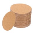 thumbnail image 1 of 60pcs Cork Coasters for Drink, 3.5 Inch Round Drink Coaster Absorbent Coffee Coaster, 1 of 7