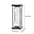 thumbnail image 3 of Taotanxi Glass Hourglass Timer30 Minute Timer Hourglass Retro Hourglass Ornament, 3 of 7