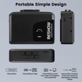 thumbnail image 3 of Reshow Walkman Cassette Player, Portable Cassette Tape Recorder, Audio Cassette to Digital Converter with Earphone Jack, Built-in Microphone, Loud Speaker, Reverse Recording to Tape-Black, 3 of 8