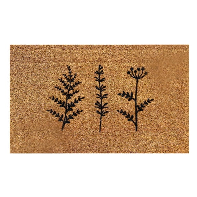 Days Sales Interesting Plant Summer Front Door Mat Indoor Outdoor Entrance Absorbent Carpet Rugs Floor Mat Simple Modern Welcome Front Porch Decor for Entryway, Kitchen Use - Home Decor 16x24IN