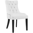 thumbnail image 1 of Hawthorne Collections 20.5" Modern Faux Leather Dining Side Chair in White, 1 of 4