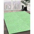 thumbnail image 3 of Ahgly Company Tapis d'Intérieur Lavable en Machine Carré Vert, 6 Pieds Carré, 3 of 7