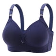thumbnail image 1 of AherBiu Full Coverage Bras for Women No Underwire Push up Comfort Bralettes High Support No Padding Everyday Lingeries, 1 of 5