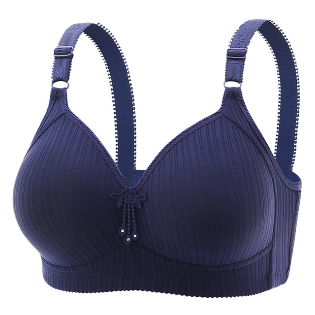 AherBiu Full Coverage Bras for Women No Underwire Push up Comfort Bralettes High Support No Padding Everyday Lingeries