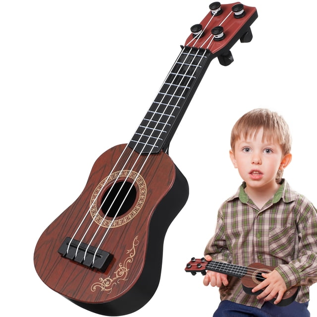 MasteelfCA Children Ukulele Toys Plastic Ukulele Guitar Musical Toy Instruments Educational Toy