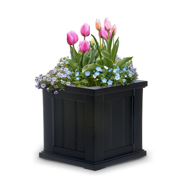 Jardinière pour terrasse Cape Cod 35,5 cm x 35,5 cm