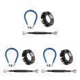 thumbnail image 4 of mmirethe Bicycle 8 Way Wrench Key Wheel Rim Spanner Repair Tools Road Bike Hand Tool Kit Accessories for Adjust Bicycles Black 3Set, 4 of 6