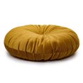 thumbnail image 2 of Truu Design Coussin décoratif rond en faux velours, 2 of 4