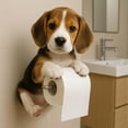 thumbnail image 1 of EGNMCR Tools&Home Improvement Dog Toilet Paper Hundepapierhalter Tissue holder, 1 of 5