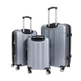 thumbnail image 2 of Archibolt Canada 3-Piece Hard Shell Rolling Suitcase Set,Expandable luggage bag,Lightweight Large Luggage Suitcase Set With TSA Lock,Checked and Cabin Big Hard Suitcases With 360 4 Wheels, 2 of 5