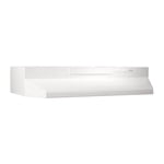 Broan-NuTone F403011 30 Inch 4 Way Convertible Under Cabinet Range Hood, White