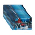 thumbnail image 3 of Set De Table En Plastique (Camion Rouge Et Grange) - Lot De 12, 3 of 4