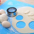 thumbnail image 5 of 6Pcs Creative Stainless Steel Dumplings Wrapper Molds Set Wonton Wrapper Cutters, 5 of 5