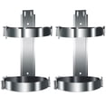 thumbnail image 1 of 2 Pcs Support pour Extincteurs en Fer Robuste, Supports Muraux pour Extincteurs 2 kg, 1 of 6