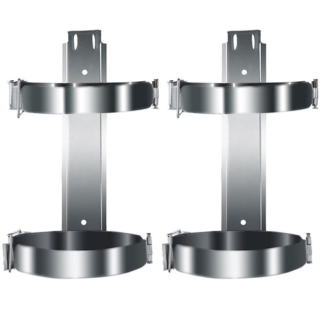 2 Pcs Support pour Extincteurs en Fer Robuste, Supports Muraux pour Extincteurs 2 kg