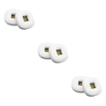 thumbnail image 4 of Ruiboury Coussinets d'Oreille Coussin en Cuir Écouteurs à Réduction de Bruit Coussins Casque Pièce de Réparation Remplacement pour Écouteurs Marshall Blanc 3Ensemble, 4 of 6