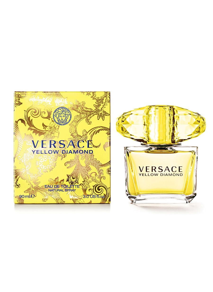 Versace Yellow Diamond Eau De Toilette Spray for Women 90 ml