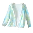 thumbnail image 1 of Sunnyoo Tween Girls Sun Protection Shirt Summer Lightweight Breathable Jacket, Sizes 2-16, 1 of 4