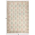 thumbnail image 4 of Casavani Cotton Kitchen Living Room Floor Rug, Blue 4x15 Ft, 4 of 6