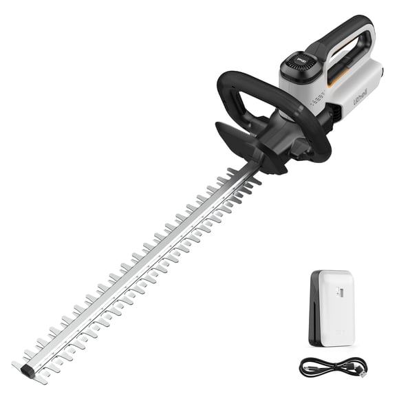 Litheli Taille-haie 20V, Taille-Haie Sans Fil 20 Pieds' pour Arbuste, Coupe, Tailler, Tailler, Tondeuse à Batterie 3/4 Pieds' avec Batterie 2,0ah