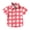 Red, variant on Fall Saving! HVOBTTY Toddler's Casual Short Sleeve Shirts, Toddler Kids Boys Girl Fashion Lattice Pocket Print Short Sleeves Casual School Uniform Shirt Purple, 2 Years