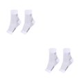 thumbnail image 1 of Ruiboury 2a Set Of 2 Non-skid Compression Socks For Ankles Brace Comfortable To Wear white S/M 2Set, 1 of 6