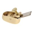 thumbnail image 4 of Woodworking Plane Cutter Curved Sole/ Flat Bottom Metal Brass Luthier Tool for Golden XS, 4 of 8