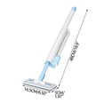 thumbnail image 2 of UsRHHA Hand Wash Flat Mop Mini Desktop Kitchen Cleaning Tool, 48cm Telescopic Handle with Replaceable Pads for Countertops, Small Surface Cleaner, 2 of 7