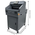 thumbnail image 2 of 18" Electric Numerical Paper Cutter Automatic Heavy Duty Paper Stack Guillotine Trimmer 110V, 2 of 14