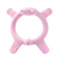 thumbnail image 1 of Pigeon - Rabbit Silicone Teether for Sipping (Pink), 1 of 4
