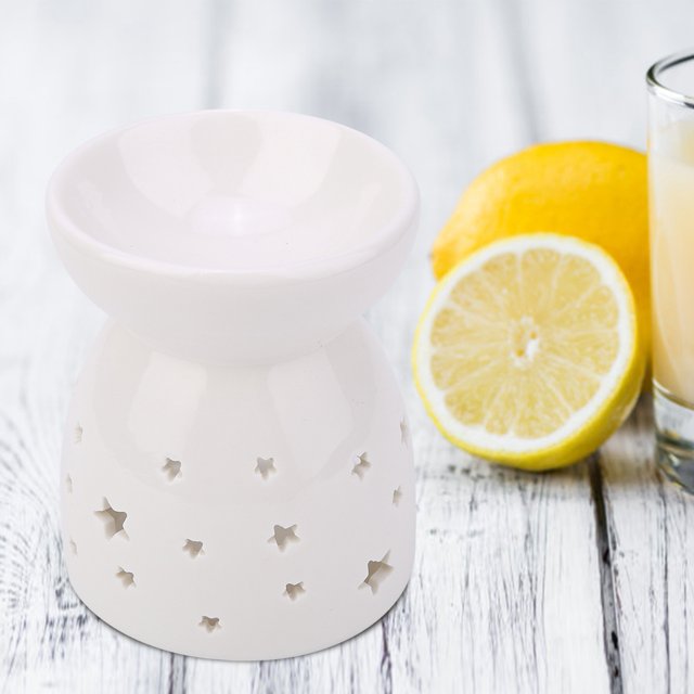 Aromatherapy Stove, Fine Workmanship Ceramic Oil Furnace, Multiple Application Ceramic Material Elegant And Classy Appearance For Bedroom Living Room