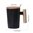 thumbnail image 3 of Chmadoxn Kitchen Gadgets, Kitchen Accessories, Kitchen Utensils, Kitchen Tool Wood Handle Ceramic Mug Office Mugs Holiday Event Gift Mugs Holiday Event Mugs, 3 of 6