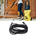 thumbnail image 4 of Pressure Washer Hose, Wearproof Rubber Metal Connector Replacement Power Washer Hose with Universal Fitment for Car Washing, 4 of 7