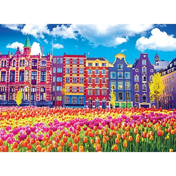 Kodak 1000pc Puzzle - Tulips in Amsterdam