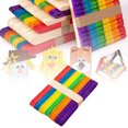 thumbnail image 2 of TIELUTT Natural Birch Colored Ice Sticks Handmade DIY Ice Cooking Utensils Set Stainless Steel Silicone Cooking Utensils Tasty Kitchenware Set Canner Pressure Cooker for Canning Egg Cooker Automatic S, 2 of 6