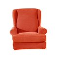thumbnail image 2 of DOLITY 1 Ensemble Housse de Protection Extensible en Spandex pour Fauteuil à Oreilles Orange, 2 of 9