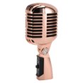 thumbnail image 1 of Vintage Dynamic Microphone, Classic Retro Style Microphone, Cardioid Directional Zinc Alloy Self Tensioning Rotating Rack Retro Dynamic Vocal Microphone for KTV Party, 1 of 7