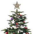 thumbnail image 4 of BKER Sparkly Mini Hollow Christmas Tree Top Star Christmas Tree Decoration Or Indoor Party, 4 of 4
