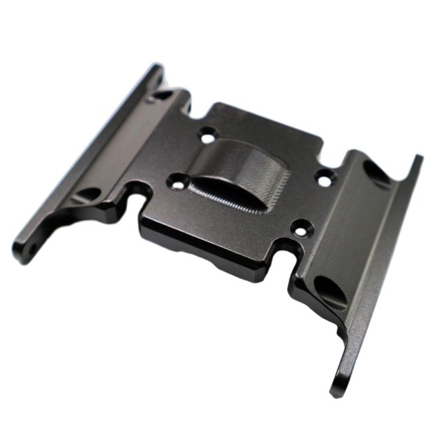 fastboy Gear Box Mount For VENTURE Aluminum Alloy Crawler Skid Plate 1pcs RC Car Accessories Replacement Parts RC Upgrade Part Black
