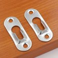 thumbnail image 4 of MasteelfCA 50pcs Convexity Hanging Picture Painting Mirror Frame Hook Hanger (Silver), 4 of 8