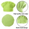 thumbnail image 3 of TOPTIE Kids Apron and Chef Hat Set, Adjustable Cotton Child Cooking Kitchen Apron, S-XXL-Green-S, 3 of 8