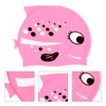 thumbnail image 2 of MasteelfCA Bonnets de Bain en Silicone pour Enfants Design Poisson Dessin Animé Douche, 2 of 7