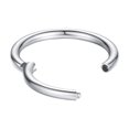 thumbnail image 2 of Luxe Modz Septum Clicker Ring Hinged Nose Hoop Ring Jewely 316L Surgical Steel Sold Each, 2 of 8