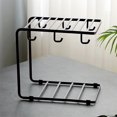 thumbnail image 4 of Chmadoxn Kitchen Storage & Organization, Closet Organizers and Storage, Organization and Storage, Double Cup Draining Rack Home Coffee Cup Hanging Rack Mug Glass Cup Organizer Shelf Cup Holder, 4 of 6