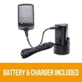 thumbnail image 4 of MasterSpec Perceuse-Tournevis Sans Fil 12 V avec Batterie et Chargeur, 20 Nm, Trousse de Tournevis Électrique à 2 Vitesses avec Embouts de Perceuse, Rallonge d'Embout et Étui de Transport, 4 of 11