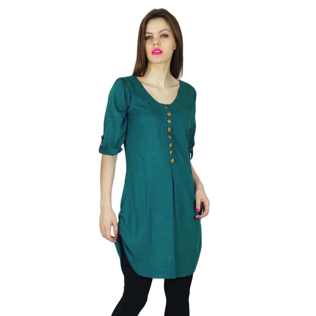 Phagun Kurta Bollywood de Designer Indienne pour Femmes Kurti Ethnique Haut Décontracté Tunique Robe