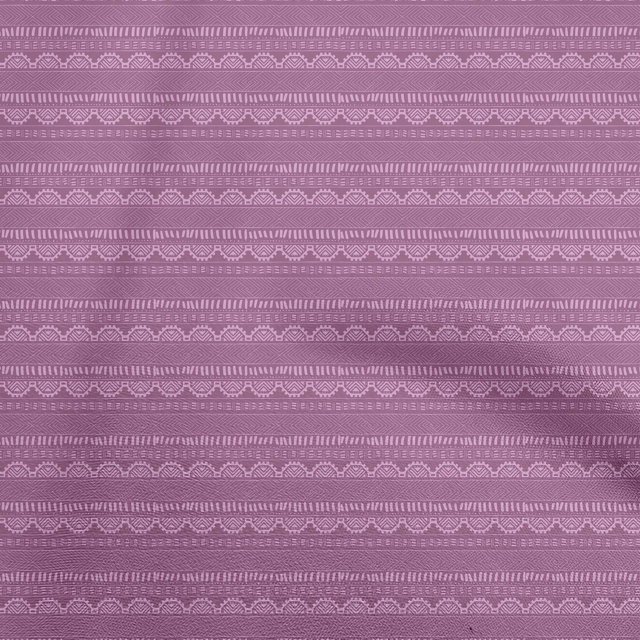 oneOone Silk Tabby Purple Fabric Geometric Sewing Craft Projects Fabric Prints By Yard 42 Inch Wide